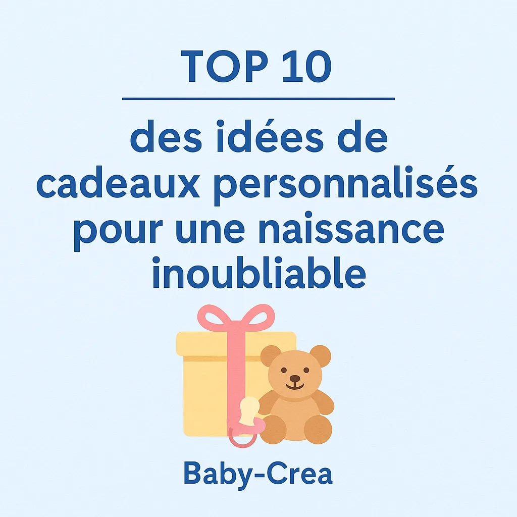 Top 10 Personalized Birth Gifts | Baby-Crea