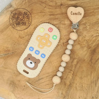 Accessoires dentition et tétine personnalisés