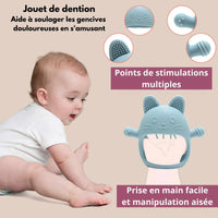 Anneau de dentition réfrigérant silicone