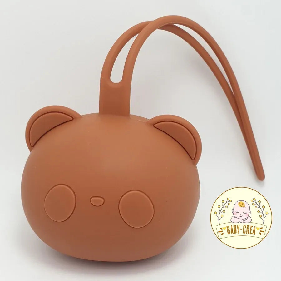 Boîte tétine silicone alimentaire Baby-Crea