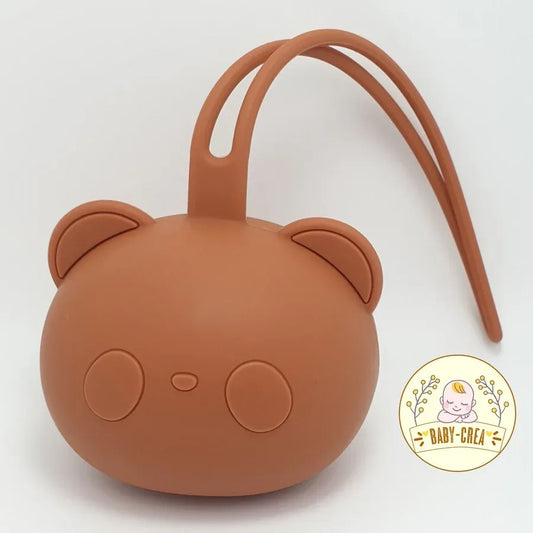 Boîte tétine silicone alimentaire Baby-Crea