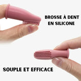 Brosse silicone pour gencives sensibles bébé