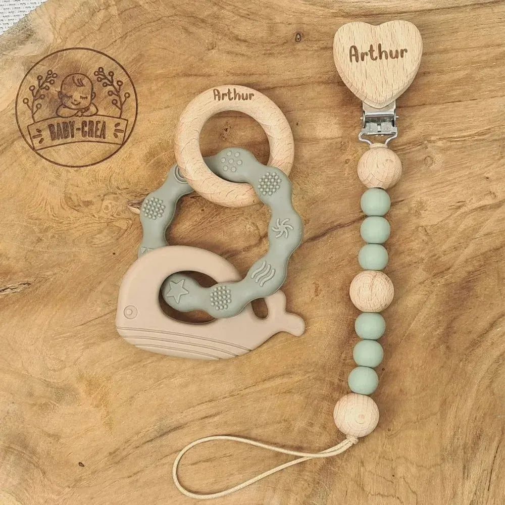 Cadeau naissance original duo bébé