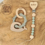 Cadeau naissance original duo bébé