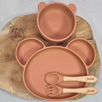 Coffret Baby-Crea assiette, bol et couverts