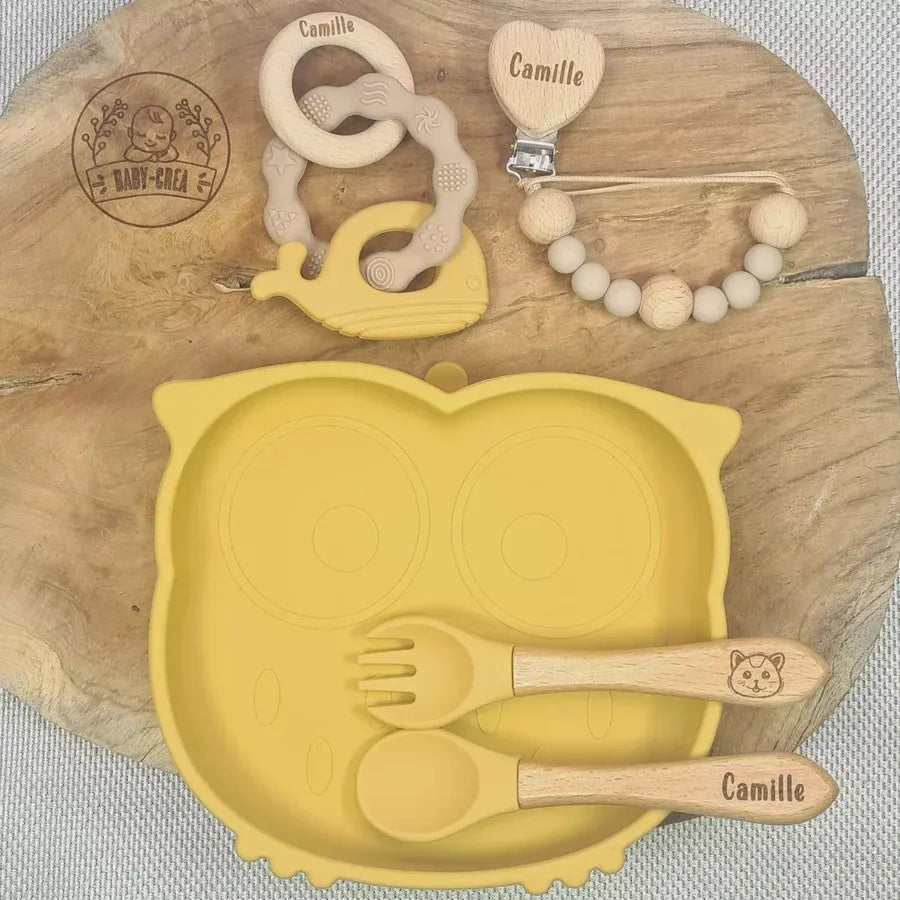 Coffret Baby-Crea mixte hibou et dauphin