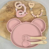 Coffret bébé rose personnalisé Baby-Crea 