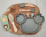 Coffret cadeau bébé personnalisé complet vert