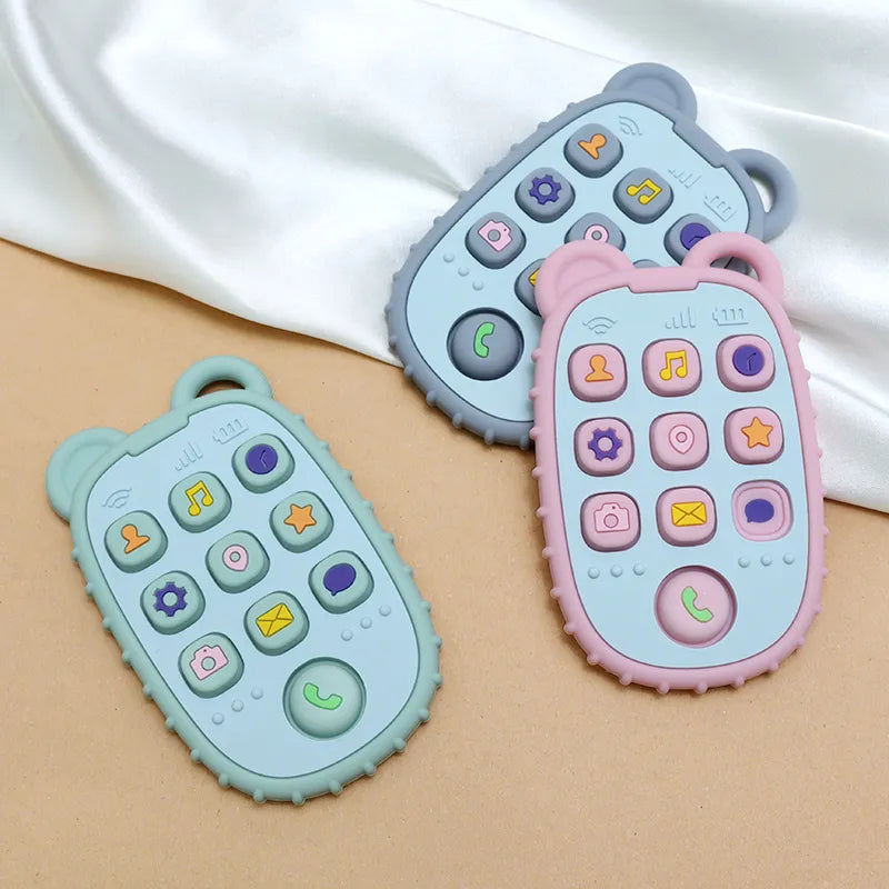 Jouet dentition Baby-Crea forme téléphone