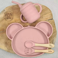 rose pâle