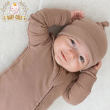 Pyjama naissance en coton biologique certifié