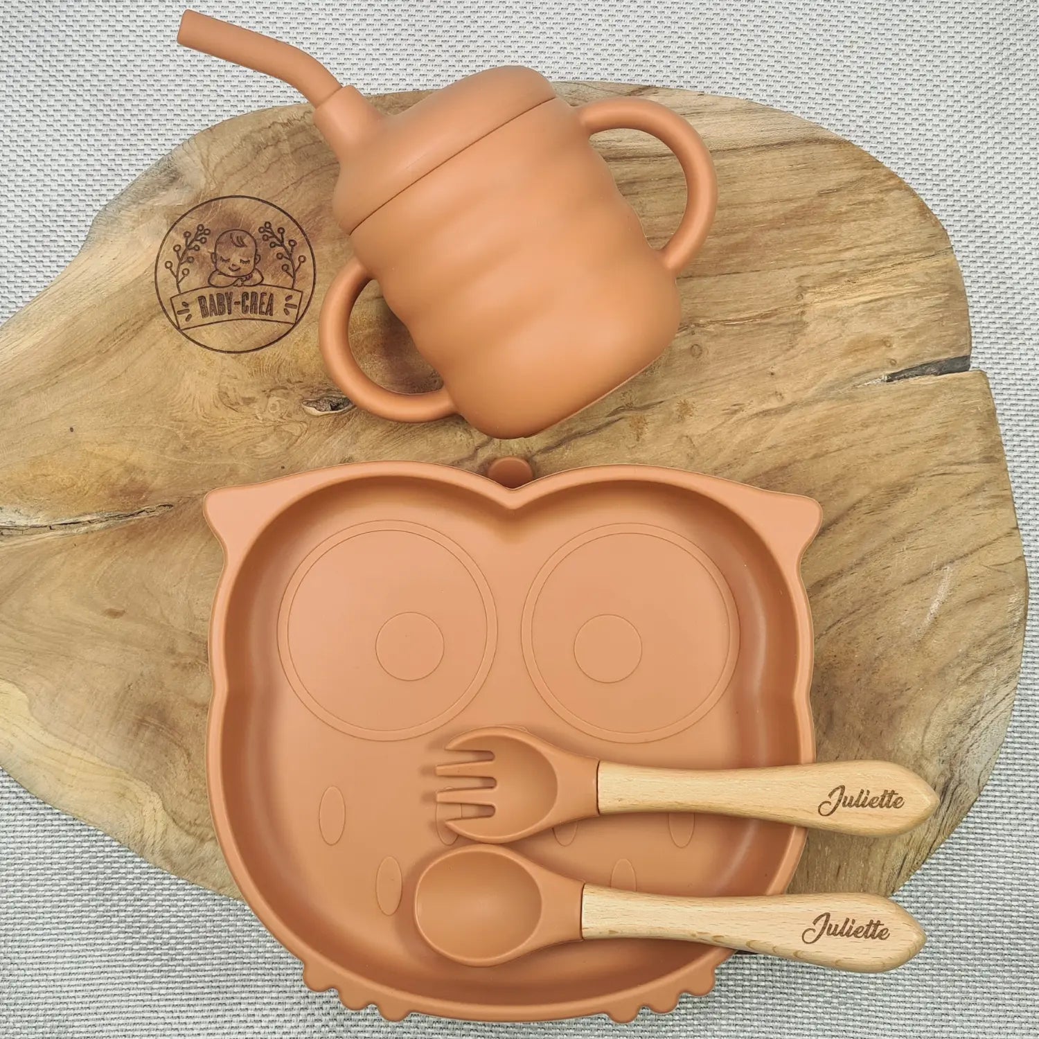 Set de table bébé prénom complet