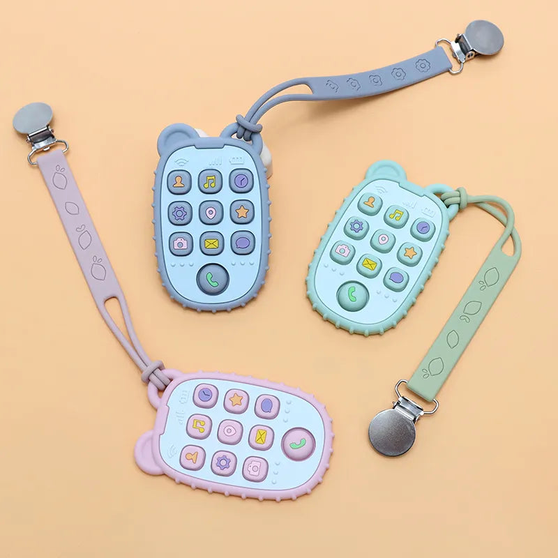 Téléphone en silicone pour poussées dentaires
