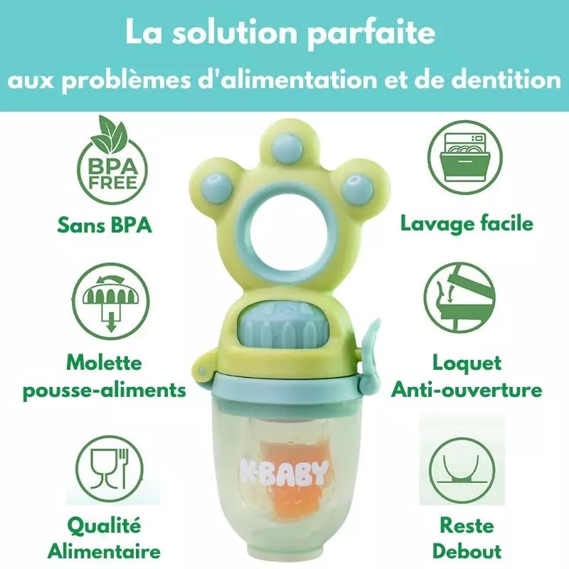 Tétine grignoteuse en silicone sans BPA