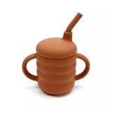 Tasse apprentissage bébé rouge tomette