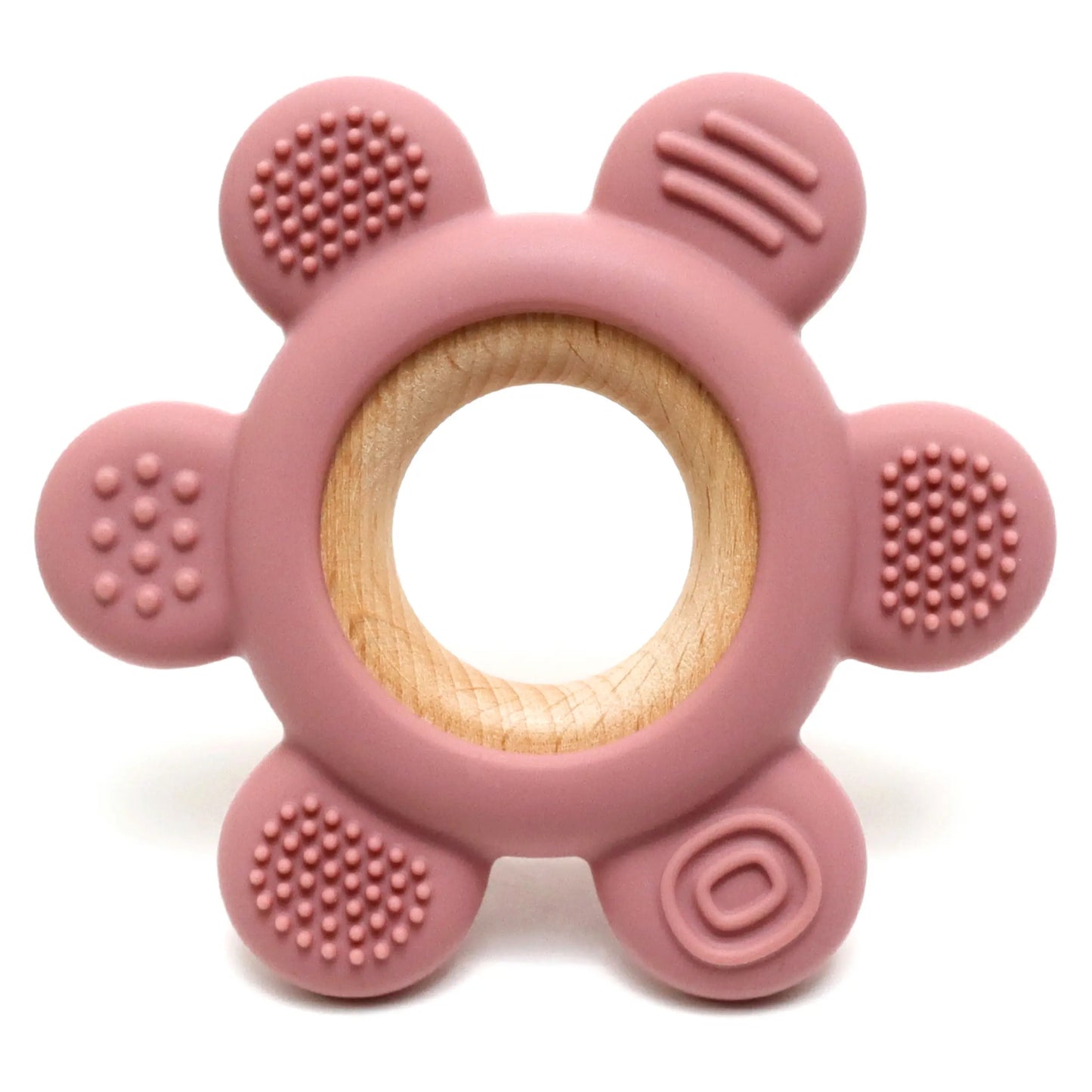Anneau dentition 2025 pour bébé rose