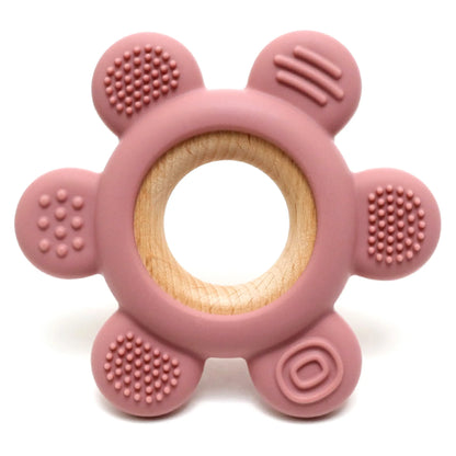 Anneau dentition 2025 pour bébé rose