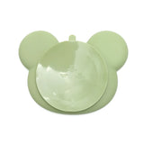 Assiette incassable pour bébé vert clair