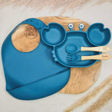 Coffret repas crabe pour bébé garçon ou fille