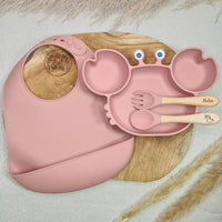 Ensemble repas bébé personnalisé Baby-Crea