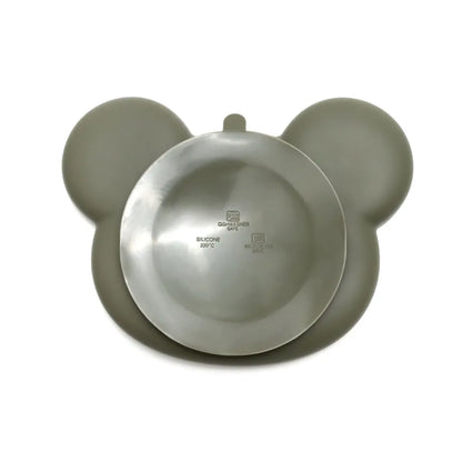 Assiette bébé incassable et souple