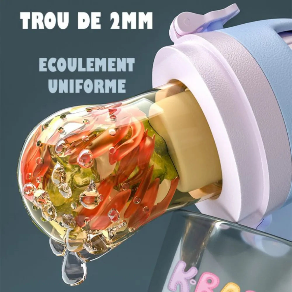 Grignoteuse bébé avec capuchon