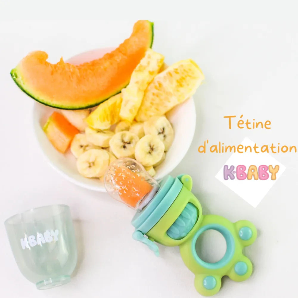 Grignoteuse silicone pour bébé sans BPA