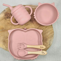 Vaisselle bébé fille originale avec prénom gravé