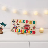 puzzle personnalisé JASPER avec moulin et étable