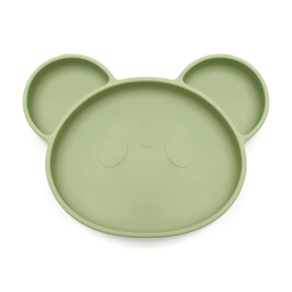 Assiette bébé design animal doux