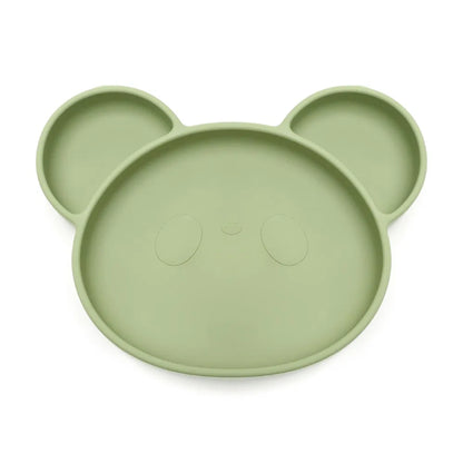 Assiette bébé design animal doux